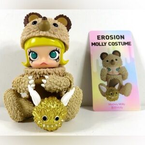 RARE Limited Edition POP MART x INSTINCTOY "Erosion Molly Costume Muckey Molly